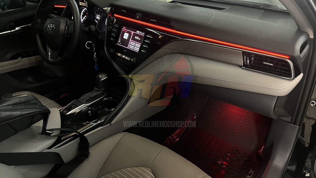 Premium Chasing LED Ambient Lighting Kit – 20-Piece Interior Car Light Set