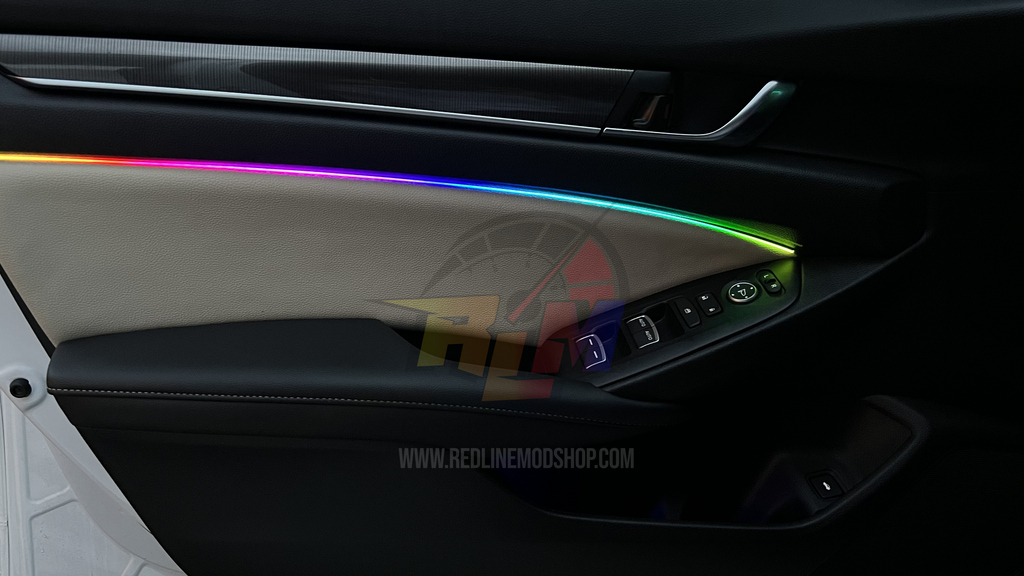 Premium Chasing LED Ambient Lighting Kit – 20-Piece Interior Car Light Set