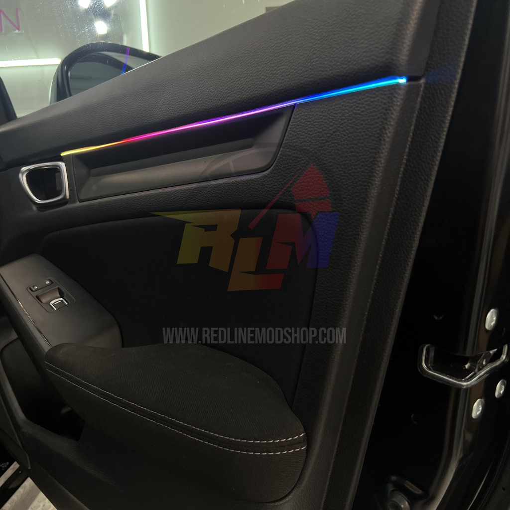 Premium Chasing LED Ambient Lighting Kit – 20-Piece Interior Car Light Set